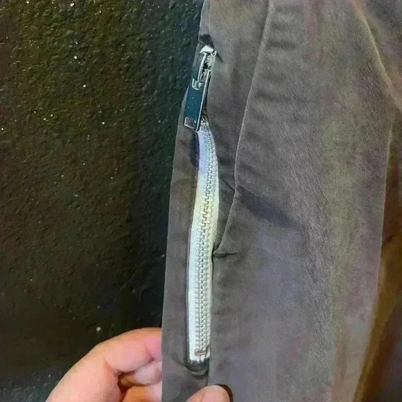 Men’s Nike Brown Chino Pants Button Up Drawstring Size 28 - Picture 3 of 8